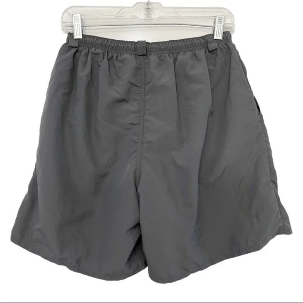 L.L. Bean Woman Grey Lined Padded Seat Cycling Bike Shorts‎ Mountain Bike M
